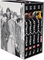 Hajime Isayama: Attack on Titan, Bände 31-34 im Sammelschuber mit Extra, Buch