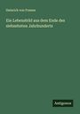 Heinrich von Friesen: Ein Lebensbild aus dem Ende des siebzehnten Jahrhunderts, Buch