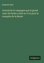 Benjamin Brue: Journal de la campagne que le grand vesir Ali Pacha a faite en 1715 pour la conquète de la Morée, Buch