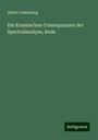 Albert Ladenburg: Die Kosmischen Consequenzen der Spectralanalyse, Rede, Buch