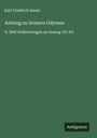 Karl Friedrich Ameis: Anhang zu Homers Odyssee, Buch