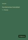 Anonym: Psychiatrisches Centralblatt, Buch
