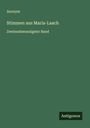 Anonym: Stimmen aus Maria-Laach, Buch