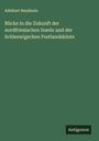 Adelbert Baudissin: Blicke in die Zukunft der nordfriesischen Inseln und der Schleswigschen Festlandsküste, Buch