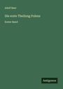 Adolf Beer: Die erste Theilung Polens, Buch