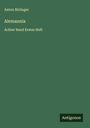 Anton Birlinger: Alemannia, Buch