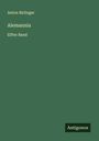 Anton Birlinger: Alemannia, Buch