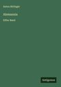 Anton Birlinger: Alemannia, Buch