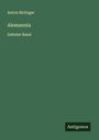 Anton Birlinger: Alemannia, Buch