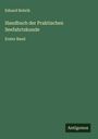 Eduard Bobrik: Handbuch der Praktischen Seefahrtskunde, Buch