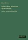 Eduard Bobrik: Handbuch der Praktischen Seefahrtskunde, Buch