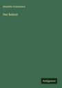 Hendrik Conscience: Der Rekrut, Buch