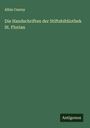 Albin Czerny: Die Handschriften der Stiftsbibliothek St. Florian, Buch