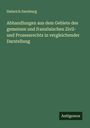 Heinrich Dernburg: Abhandlungen aus dem Gebiete des gemeinen und französischen Zivil- und Prozessrechts in vergleichender Darstellung, Buch