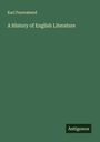 Karl Feyerabend: A History of English Literature, Buch