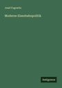 Josef Fogowitz: Moderne Eisenbahnpolitik, Buch