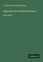 Johann Georg Theodor Grässe: Sagenbuch des Preußischen Staats, Buch