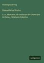 Washington Irving: Sämmtliche Werke, Buch
