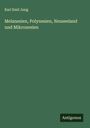 Karl Emil Jung: Melanesien, Polynesien, Neuseeland und Mikronesien, Buch