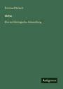 Reinhard Kekulé: Hebe, Buch