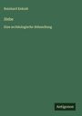 Reinhard Kekulé: Hebe, Buch