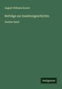 August Wilhelm Knoch: Beiträge zur Insektengeschichte, Buch