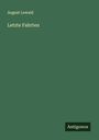 August Lewald: Letzte Fahrten, Buch