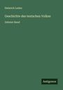 Heinrich Luden: Geschichte des teutschen Volkes, Buch