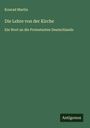 Konrad Martin: Die Lehre von der Kirche, Buch