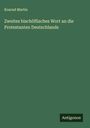 Konrad Martin: Zweites bischöflisches Wort an die Protestanten Deutschlands, Buch