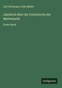 Carl Ohrtmann: Jahrbuch über die Fortschritte der Mathematik, Buch