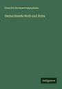 Heinrich Bernhard Oppenheim: Deutschlands Noth und Ärzte, Buch