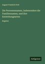 August Friedrich Pott: Die Personennamen, insbesondere die Familiennamen, und ihre Entstehungsarten, Buch