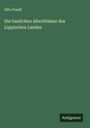 Otto Preuß: Die baulichen Alterthümer des Lippischen Landes, Buch