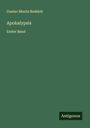 Gustav Moritz Redslob: Apokalypsis, Buch