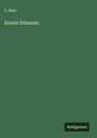 L. Rien: Ernste Stimmen, Buch