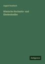 August Rossbach: Römische Hochzeits- und Ehedenkmäler, Buch