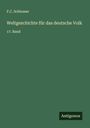 F. C. Schlosser: Weltgeschichte für das deutsche Volk, Buch
