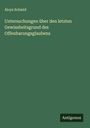 Aloys Schmid: Untersuchungen über den letzten Gewissheitsgrund des Offenbarungsglaubens, Buch