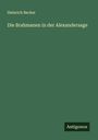Heinrich Becker: Die Brahmanen in der Alexandersage, Buch