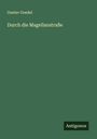 Gustav Goedel: Durch die Magellanstraße, Buch