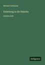 Michael Guttmann: Einleitung in die Halacha, Buch