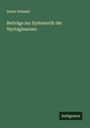 Anton Heimerl: Beiträge zur Systematik der Nyctaginaceen, Buch