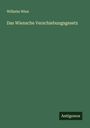 Wilhelm Wien: Das Wiensche Verschiebungsgesetz, Buch