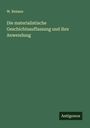 W. Reimes: Die materialistische Geschichtsauffassung und ihre Anwendung, Buch