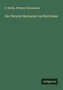 R. Nobbe: Die Chronik Hermanns von Reichenau, Buch