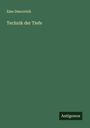 Emo Descovich: Technik der Tiefe, Buch