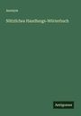 Anonym: Nützliches Handlungs-Wörterbuch, Buch
