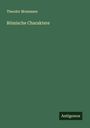 Theodor Mommsen: Römische Charaktere, Buch