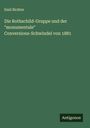 Emil Richter: Die Rothschild-Gruppe und der "monumentale" Conversions-Schwindel von 1881, Buch